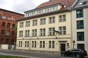 Botschaftsgebäude der Ukraine in Berlin