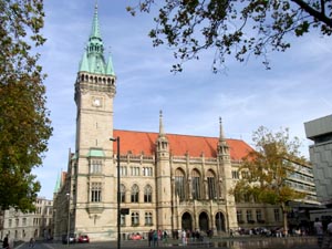 Braunschweig, Rathaus der Stadt Braunschweig mit dem Standesamt