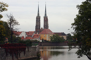 Polen, Breslau: Oder in Breslau