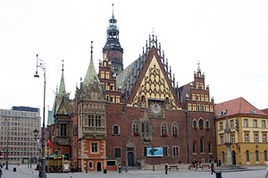 Polen, Breslau: Rathaus