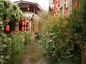 China, Altstadt von Lijiang, UNESCO-Weltkulturerbestätte