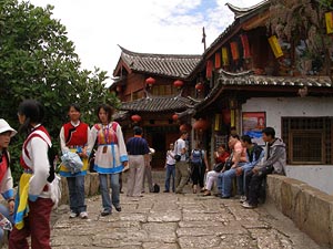 China, Altstadt von Lijiang, UNESCO-Weltkulturerbestätte