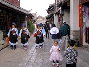 China, Altstadt von Lijiang, UNESCO-Weltkulturerbestätte