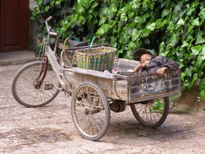 China, Altstadt von Lijiang, UNESCO-Weltkulturerbestätte