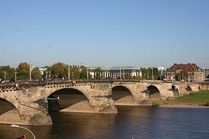 Deutschland, Dresden, Augustusbrücke