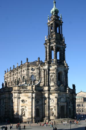 Deutschland, Dresden, Hofkirche