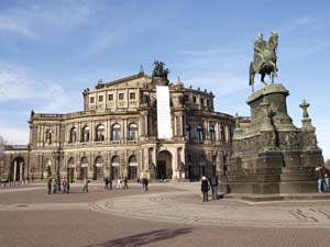 Deutschland, Dresden, Semperoper