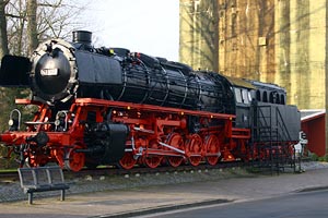 Ostfriesland, Emden, Alte Dampflokomotive