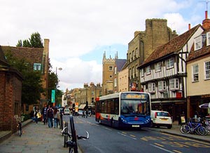 England, Cambridge, Innenstadt