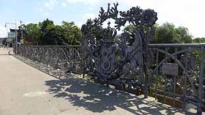 Deutschland, Freiburg, Friedrichsbrücke