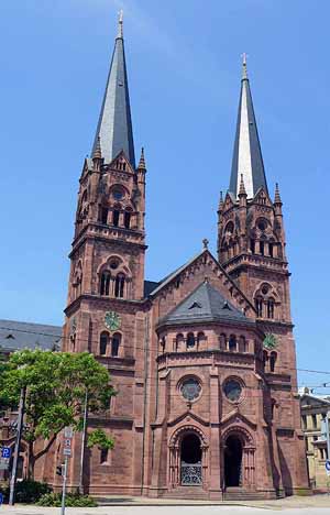 Deutschland, Freiburg, Johanneskirche