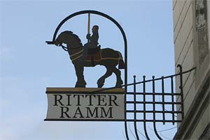 Goslar, Altstadt, Der sagenhafte Ritter Ramm 