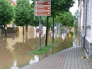 Grimma: Hochwasser von 2013