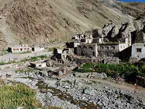 Indien, Ladakh, Shingo