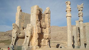 Iran, Die Ruinen von Persepolis 