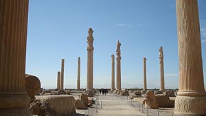 Iran, Persepolis, Apadana-Palast