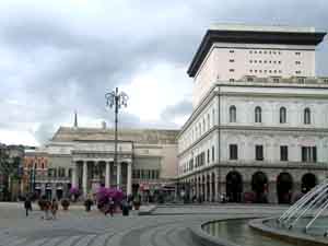 Italien, Genua, Opernhaus Carlo Felice