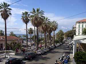 Italien, San Remo, Promenade