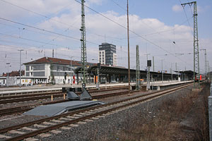 Deutschland, Kaiserslautern, Bahnhof