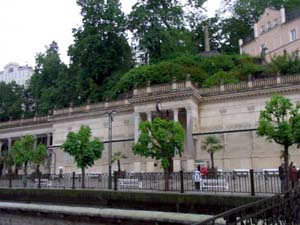 Karlovy Vary (Karlsbad), Die Mühlbrunnkolonnade