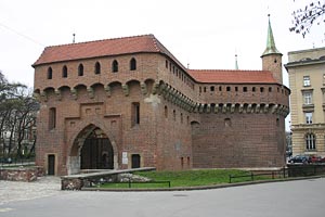 Krakau, Barbakane (Barbakan)