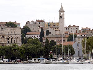 Kroatien: Pula, Altstadt