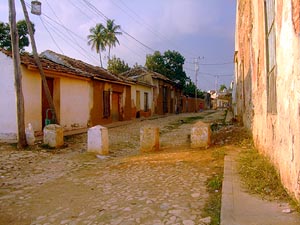 Kuba, Straße in Trinidad