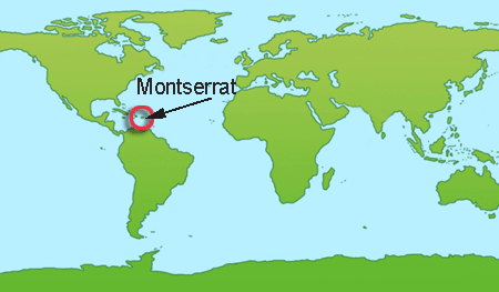 Landkarte, Montserrat