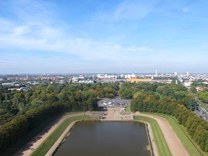 Leipzig, Völkerschlachtdenkmal, „See der Tränen um die gefallenen Soldaten“