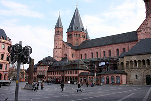 Detschland, Mainz, Hoher Dom zu Mainz  