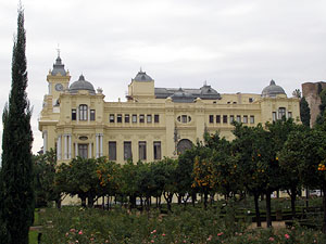 Spanien, Malaga, Rathaus