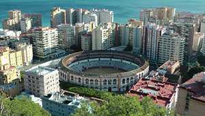 Spanien, Malaga, Stierkampfarena La Malagueta