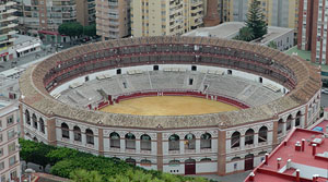 Spanien, Malaga, Stierkampfarena La Malagueta