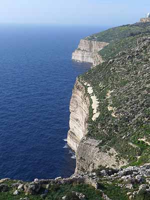 Malta, Dingli-Cliffs