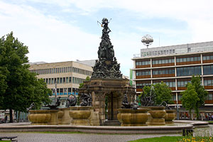 Deutschland, Mannheim, Grupello-Pyramide