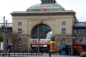 Deutschland, Mannheim, Hauptbahnhof