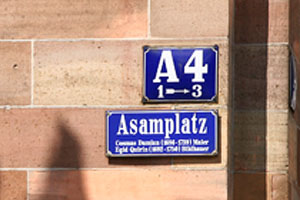 Deutschland, Mannheim, Quadratschild