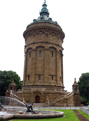 Deutschland, Mannheim, Wasserturm