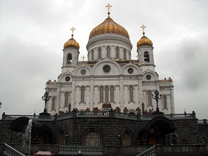 Russland, Moskau, Christ-Erlöser-Kathedrale