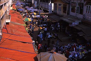 Myanmar, Bago: Markt