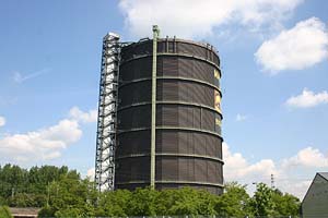 Oberhausen, Ehemaliges Gasometer der Gutehoffnungshütte