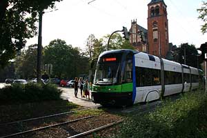 Stettin, Polen, Strassenbahn