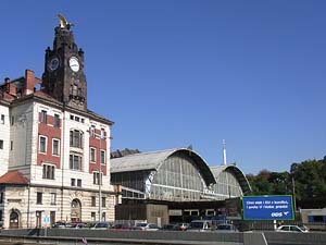 Prag, Anreise und Verkehr, Hauptbahnhof