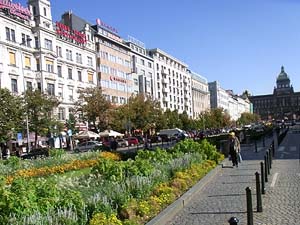 Prag, Wenzelsplatz (Václavské Naměstí)