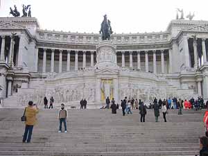 Italien, Rom, Monumento Nazionale a Vittorio Emmanuele II 