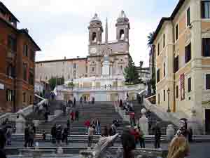 Italien, Rom, Spanische Treppe 