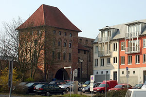 Stadtmauer in Rostok