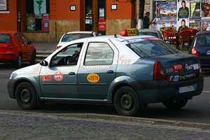 Rumänien: Cluj, Taxi 