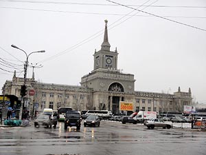 Stalingrad, Wolgograd, Hauptbahnhof