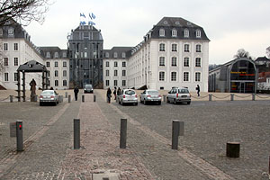 Deutschland, Saarbrücken, Platz des Unsichtbaren Mahnmals